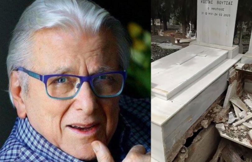 Κατέστρεψαν τον τάφο του Κώστα Έσπασαν τον τάφο του Κώστα Βουτσά στο Πρώτο Νοσοκομείο Αθηνών – Ντροπιαστικές εικόνες