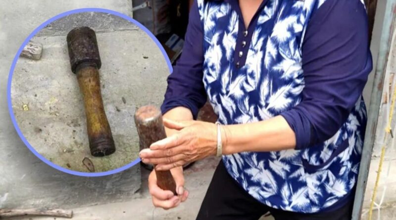 Γυναίκα χρησιμοποιούσε εν αγνοία της χειροβομβίδα ως σφυρί επί 20 χρόνια (Βίντεο)