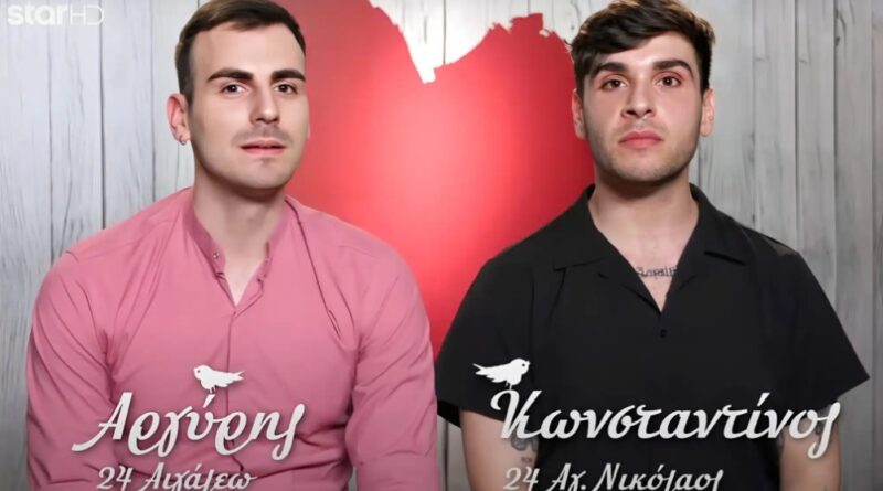 First Dates: Άδοξο τέλος το ραντεβού του Αργύρη με τον Κωνσταντίνο – «Δεν περίμενα να μου το πει» – Βίντεο