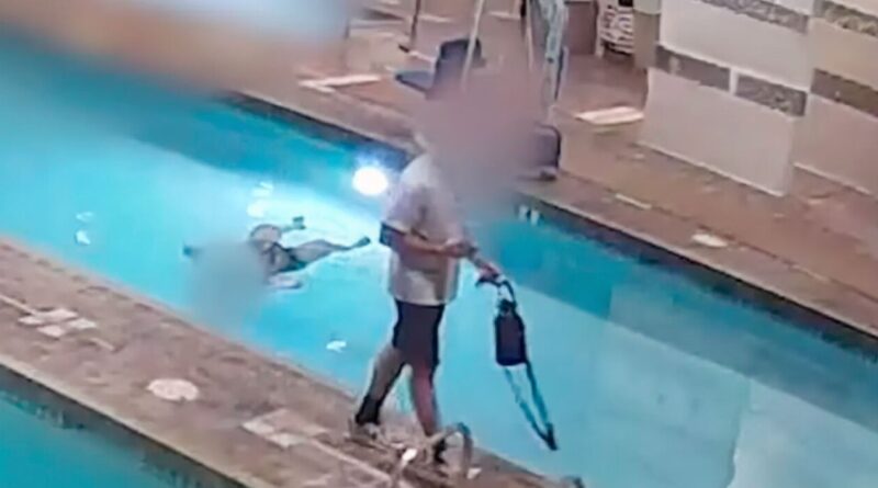 Συγκλονιστικό βίντεο: 58χρονη πνίγηκε στα ρηχά πισίνας και οι άλλοι λουόμενοι απλά αδιαφορούσαν